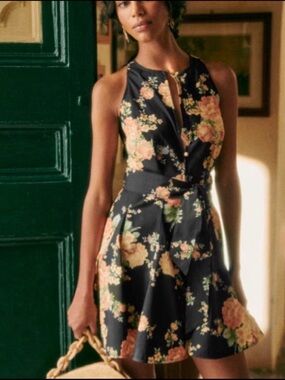 Sezane Solitta Dress in Pila Print